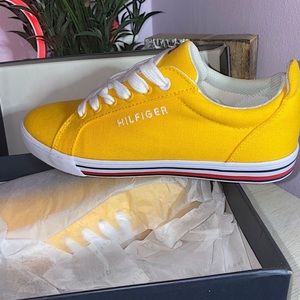Tommy Hilfiger Yellow Tommy Shoes